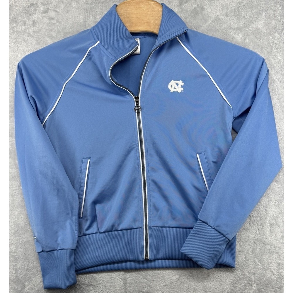 Nike Team North Carolina Tarheels UNC Full-Zip Jacket Blue Women's Size M